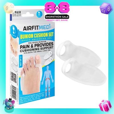 AF MEDI - Shock Absorbing Gel Bunion Cushion Set (To Relieves Bunion Pain & Provides Cushioning Support) 1s