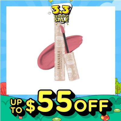 HANASUI Mattedorable Lip Cream (04 Pink Lava), Long Lasting, Lightweight, Non Drying 4g