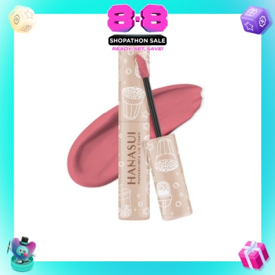 HANASUI - Mattedorable Lip Cream (04 Pink Lava), Long Lasting, Lightweight, Non Drying 4g