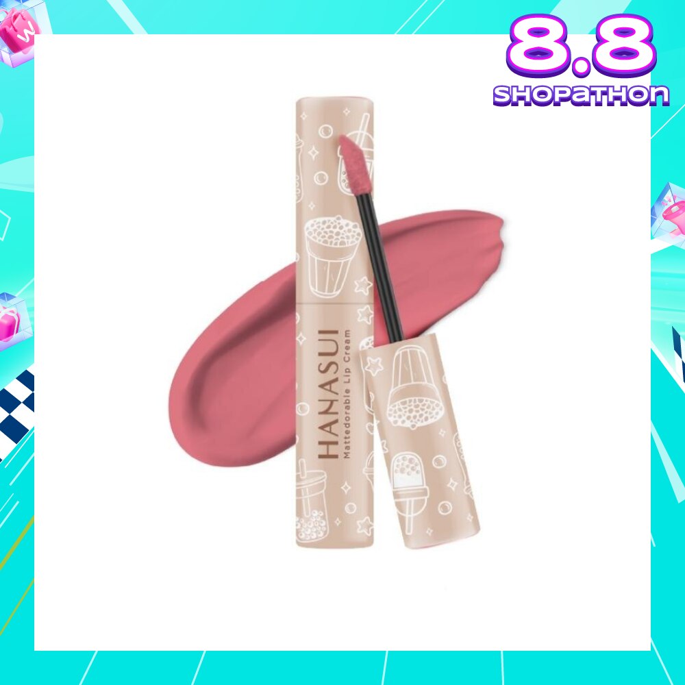 Mattedorable Lip Cream (04 Pink Lava), Long Lasting, Lightweight, Non Drying 4g