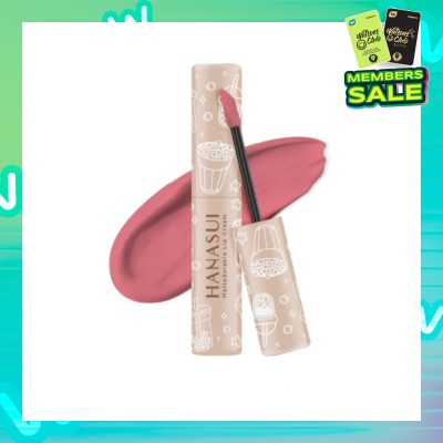 HANASUI Mattedorable Lip Cream (04 Pink Lava), Long Lasting, Lightweight, Non Drying 4g