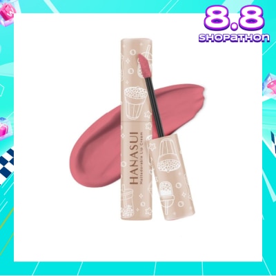 HANASUI Mattedorable Lip Cream (04 Pink Lava), Long Lasting, Lightweight, Non Drying 4g