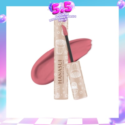 HANASUI - Mattedorable Lip Cream (04 Pink Lava), Long Lasting, Lightweight, Non Drying 4g