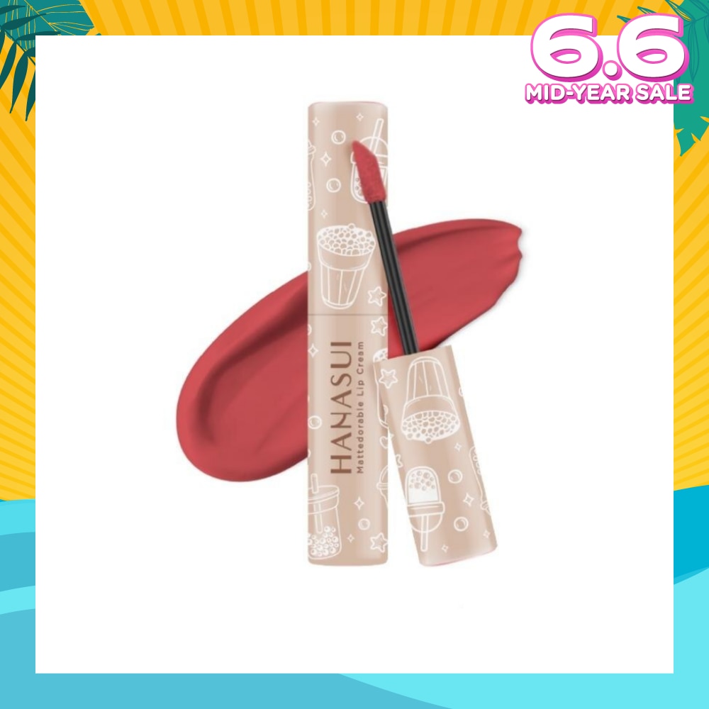 Mattedorable Lip Cream (05 Creamy Peach), Long Lasting, Lightweight, Non Drying 4g