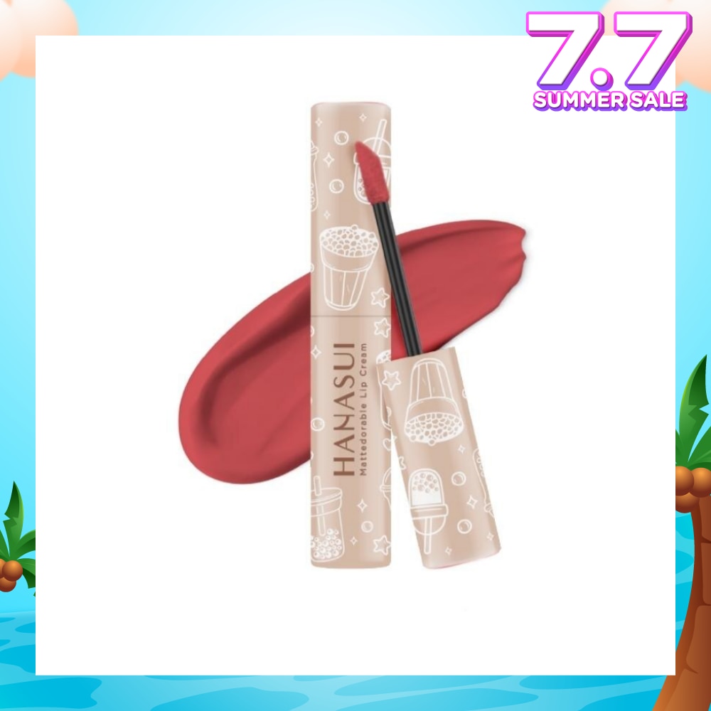 Mattedorable Lip Cream (05 Creamy Peach), Long Lasting, Lightweight, Non Drying 4g
