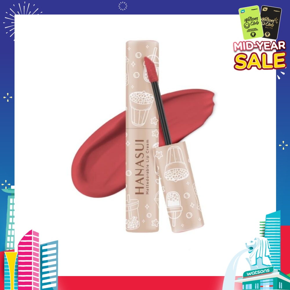 Mattedorable Lip Cream (05 Creamy Peach), Long Lasting, Lightweight, Non Drying 4g