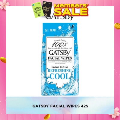 GATSBY Facial Paper 42 Sheets