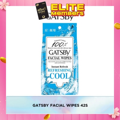 GATSBY Facial Paper 42 Sheets