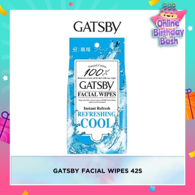GATSBY Facial Wipes 42s
