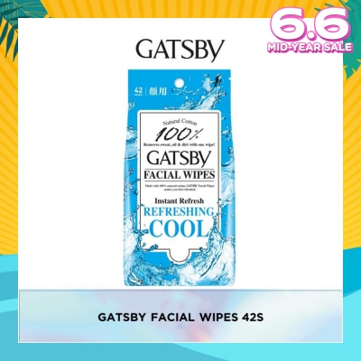 GATSBY Facial Wipes 42s