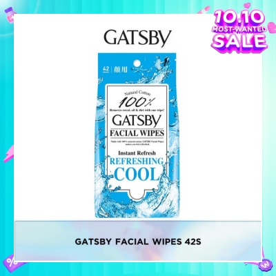 GATSBY Facial Wipes 42s