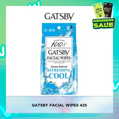GATSBY Facial Wipes 42s