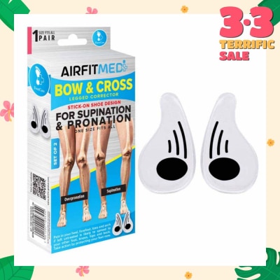 AIRFIT MEDI Bow & Cross Legged Corrector Set (For Supination & Pronation) 1s