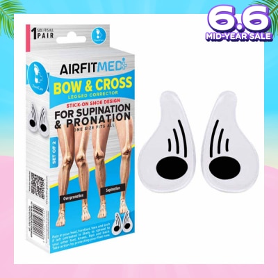 AIRFIT MEDI Bow & Cross Legged Corrector Set (For Supination & Pronation) 1s