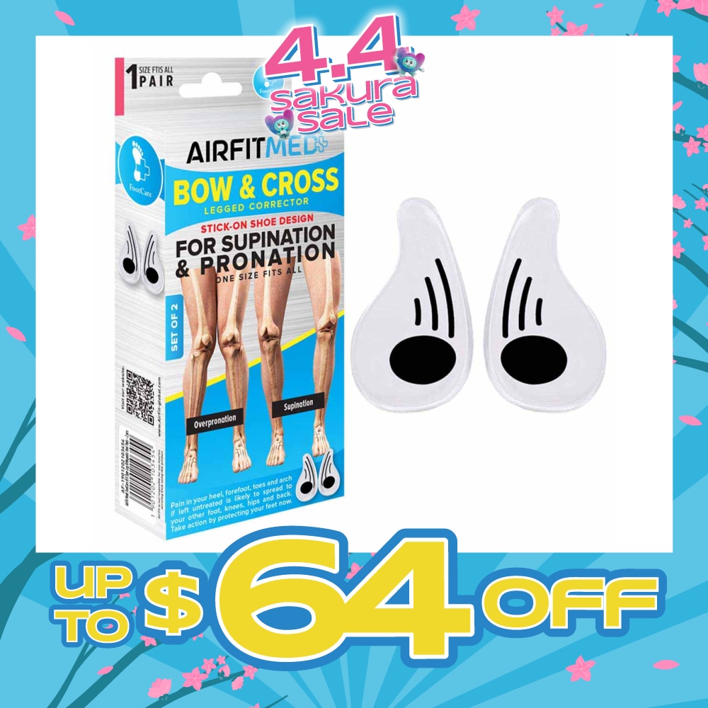 Bow & Cross Legged Corrector Set (For Supination & Pronation) 1s
