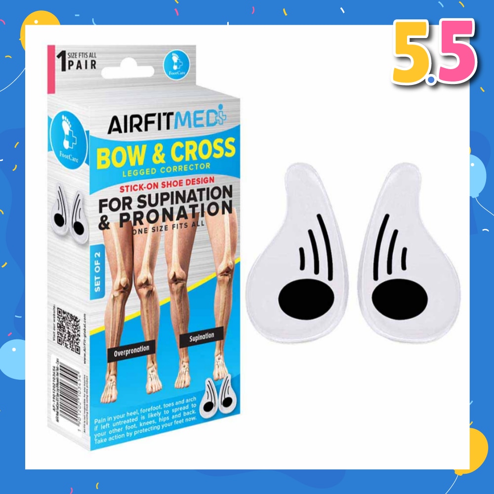 Bow & Cross Legged Corrector Set (For Supination & Pronation) 1s