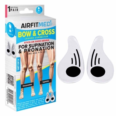 AIRFIT MEDI Bow & Cross Legged Corrector Set (For Supination & Pronation) 1s