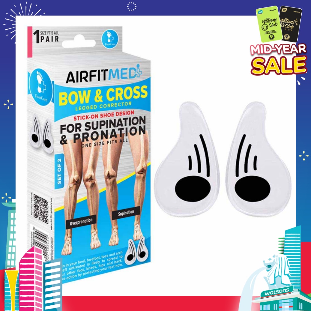 Bow & Cross Legged Corrector Set (For Supination & Pronation) 1s