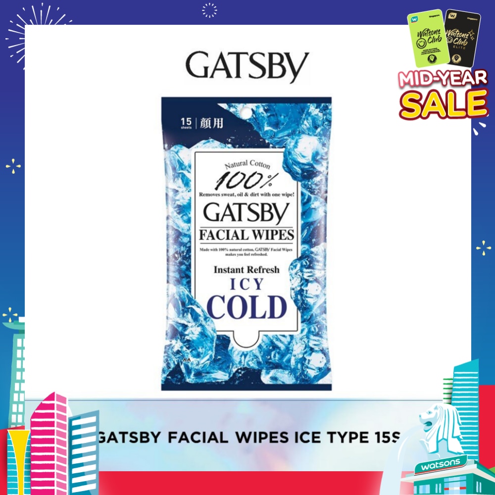 Facial Wipes Ice-Type 15s