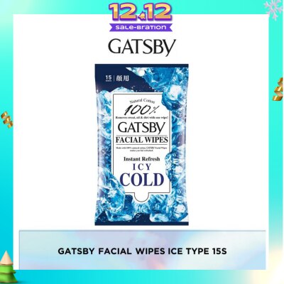 GATSBY Facial Paper Ice Type 15 Sheets