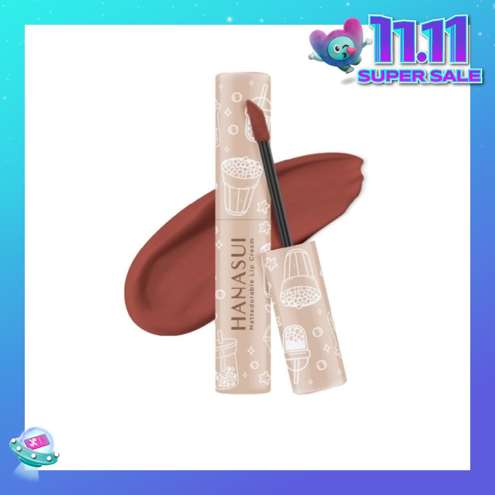 Mattedorable Lip Cream (06 Hazelnut Latte), Long Lasting, Lightweight, Non Drying 4g