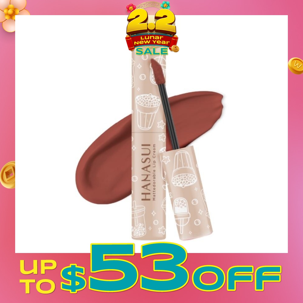 Mattedorable Lip Cream (06 Hazelnut Latte), Long Lasting, Lightweight, Non Drying 4g