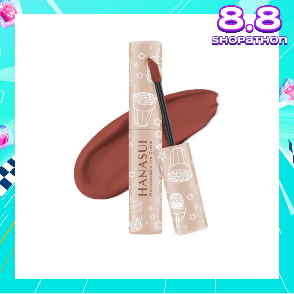 Mattedorable Lip Cream (06 Hazelnut Latte), Long Lasting, Lightweight, Non Drying 4g