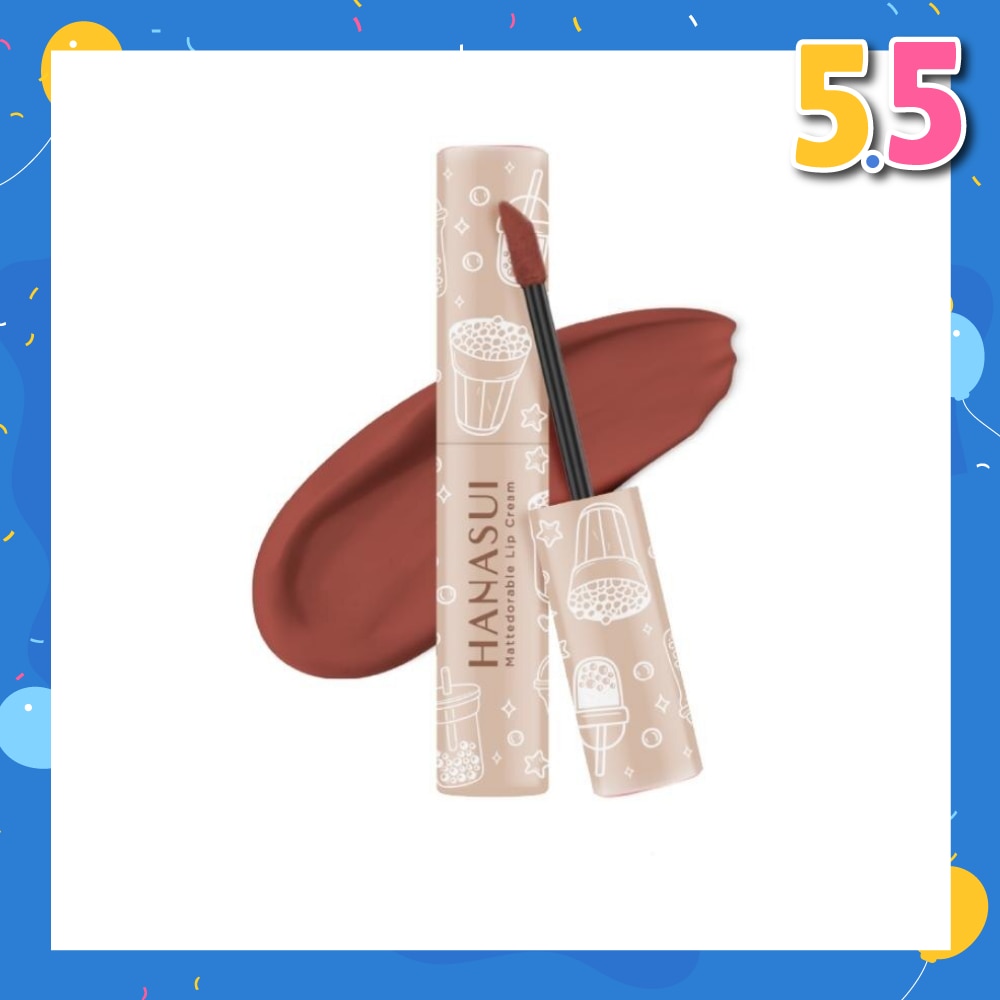 Mattedorable Lip Cream (06 Hazelnut Latte), Long Lasting, Lightweight, Non Drying 4g