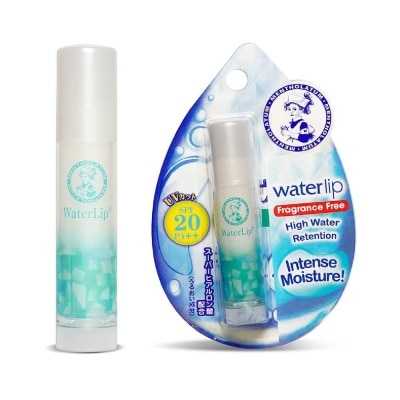 MENTHOLATUM LIP Waterlip Fragrance Free (Hydrates & Moisturises + Nourish And Protect Lip + With Aloe Extract & Vitamin E + SPF15) 3.5g