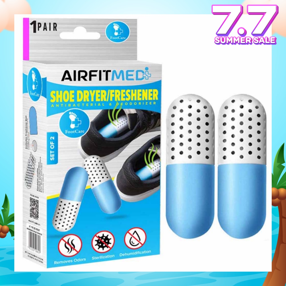 Shoe Dryer/Freshener Antibacterial & Deodorizer Set (To Remove Odors, Sterilization & Dehmidification) 1s