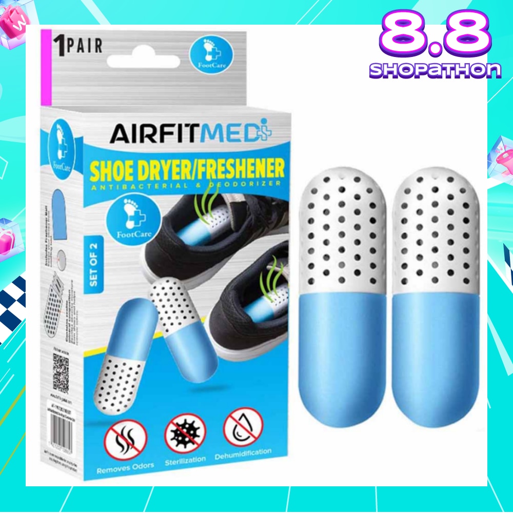 Shoe Dryer/Freshener Antibacterial & Deodorizer Set (To Remove Odors, Sterilization & Dehmidification) 1s
