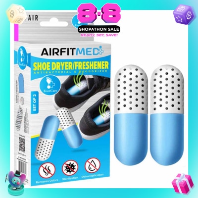 AF MEDI - Shoe Dryer/Freshener Antibacterial & Deodorizer Set (To Remove Odors, Sterilization & Dehmidification) 1s