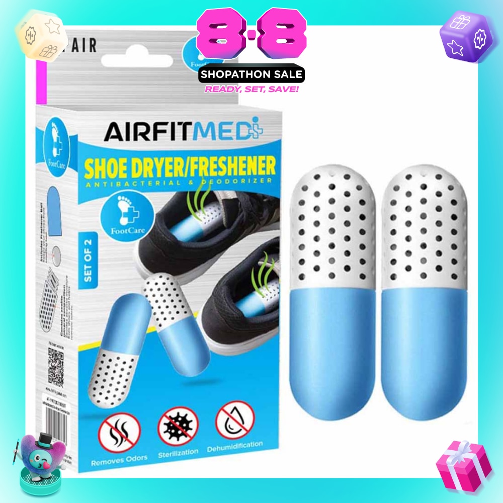Shoe Dryer/Freshener Antibacterial & Deodorizer Set (To Remove Odors, Sterilization & Dehmidification) 1s