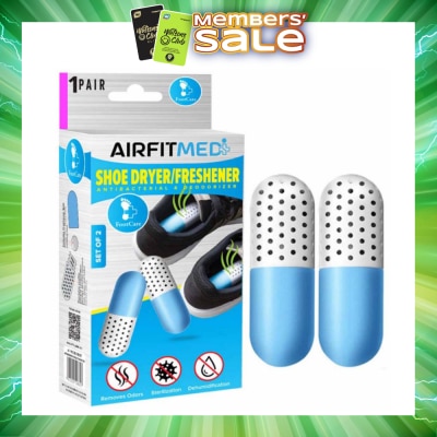 AF MEDI - Shoe Dryer/Freshener Antibacterial & Deodorizer Set (To Remove Odors, Sterilization & Dehmidification) 1s