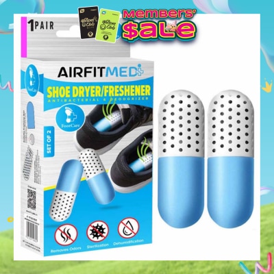 AF MEDI - Shoe Dryer/Freshener Antibacterial & Deodorizer Set (To Remove Odors, Sterilization & Dehmidification) 1s