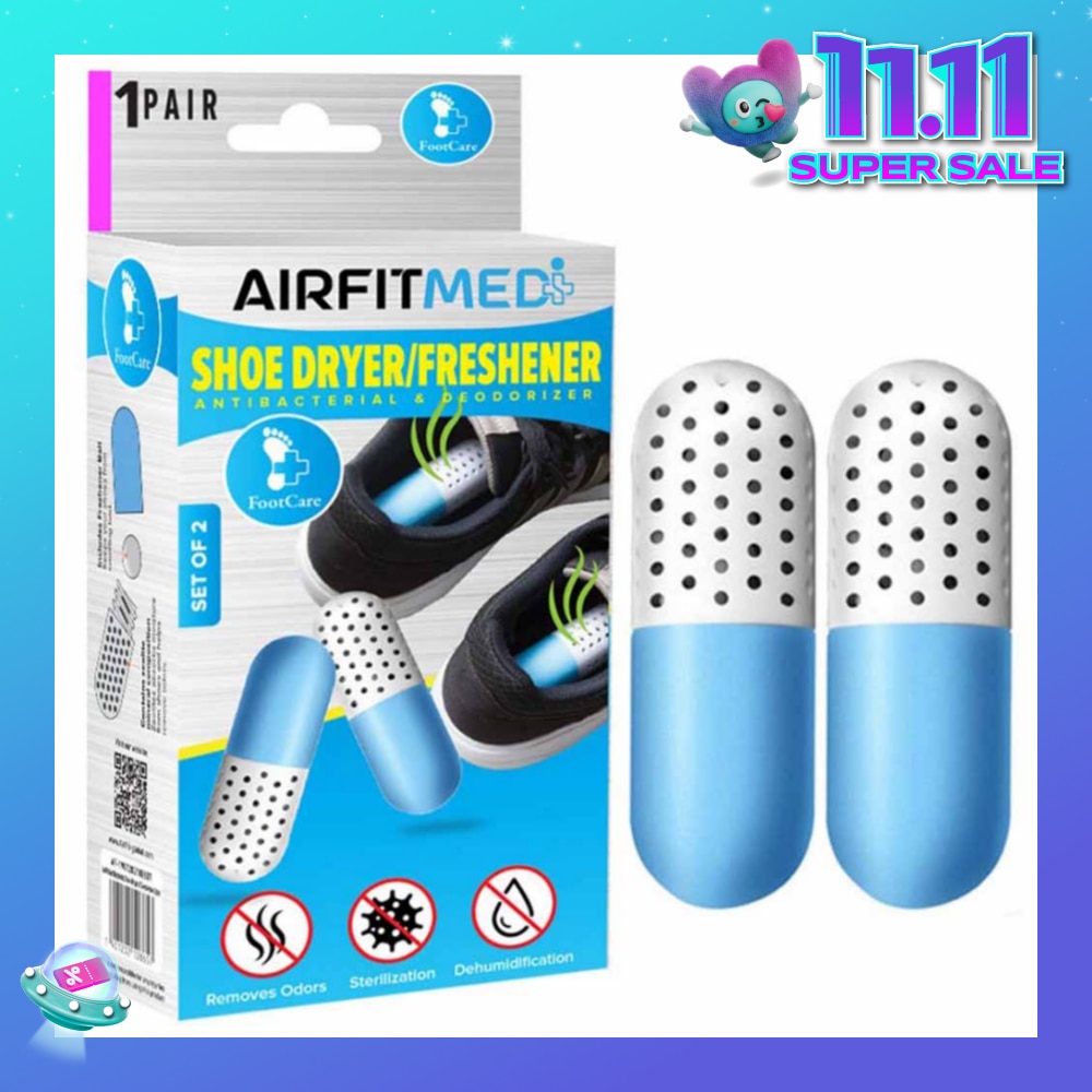 Shoe Dryer/Freshener Antibacterial & Deodorizer Set (To Remove Odors, Sterilization & Dehmidification) 1s
