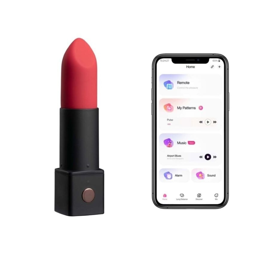 Exomoon Bluetooth App Controlled Secret Lipstick Bullet Vibrator 1s