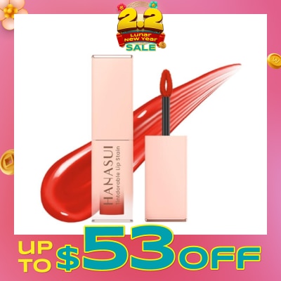 HANASUI Tintdorable Lip Stain (02 Peachy) Making Lips Look Naturally Bright, Remains Moist And Long Lasting 3.5g