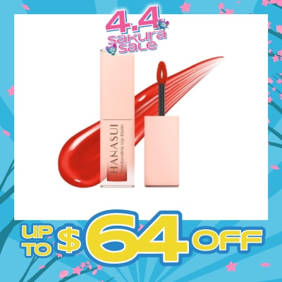 HANASUI - Tintdorable Lip Stain (02 Peachy) Making Lips Look Naturally Bright, Remains Moist And Long Lasting 3.5g