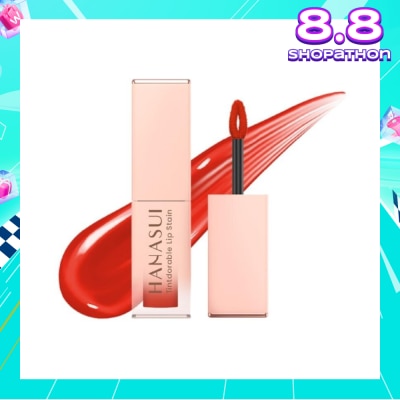 HANASUI Tintdorable Lip Stain (02 Peachy) Making Lips Look Naturally Bright, Remains Moist And Long Lasting 3.5g
