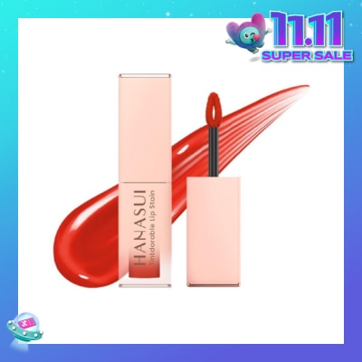HANASUI Tintdorable Lip Stain (02 Peachy) Making Lips Look Naturally Bright, Remains Moist And Long Lasting 3.5g