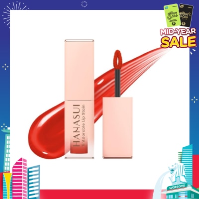 HANASUI Tintdorable Lip Stain (02 Peachy) Making Lips Look Naturally Bright, Remains Moist And Long Lasting 3.5g
