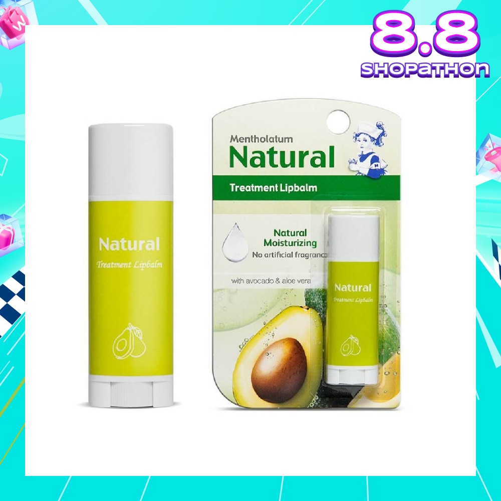 Natural Treatment Lipbalm (with Avocado & Aloe Vera) 3g