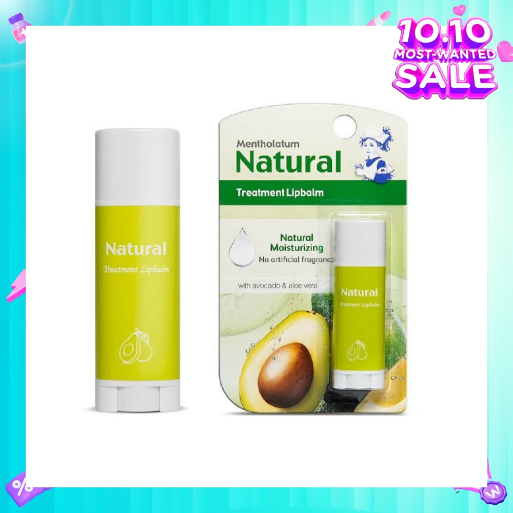 Natural Treatment Lipbalm (with Avocado & Aloe Vera) 3g