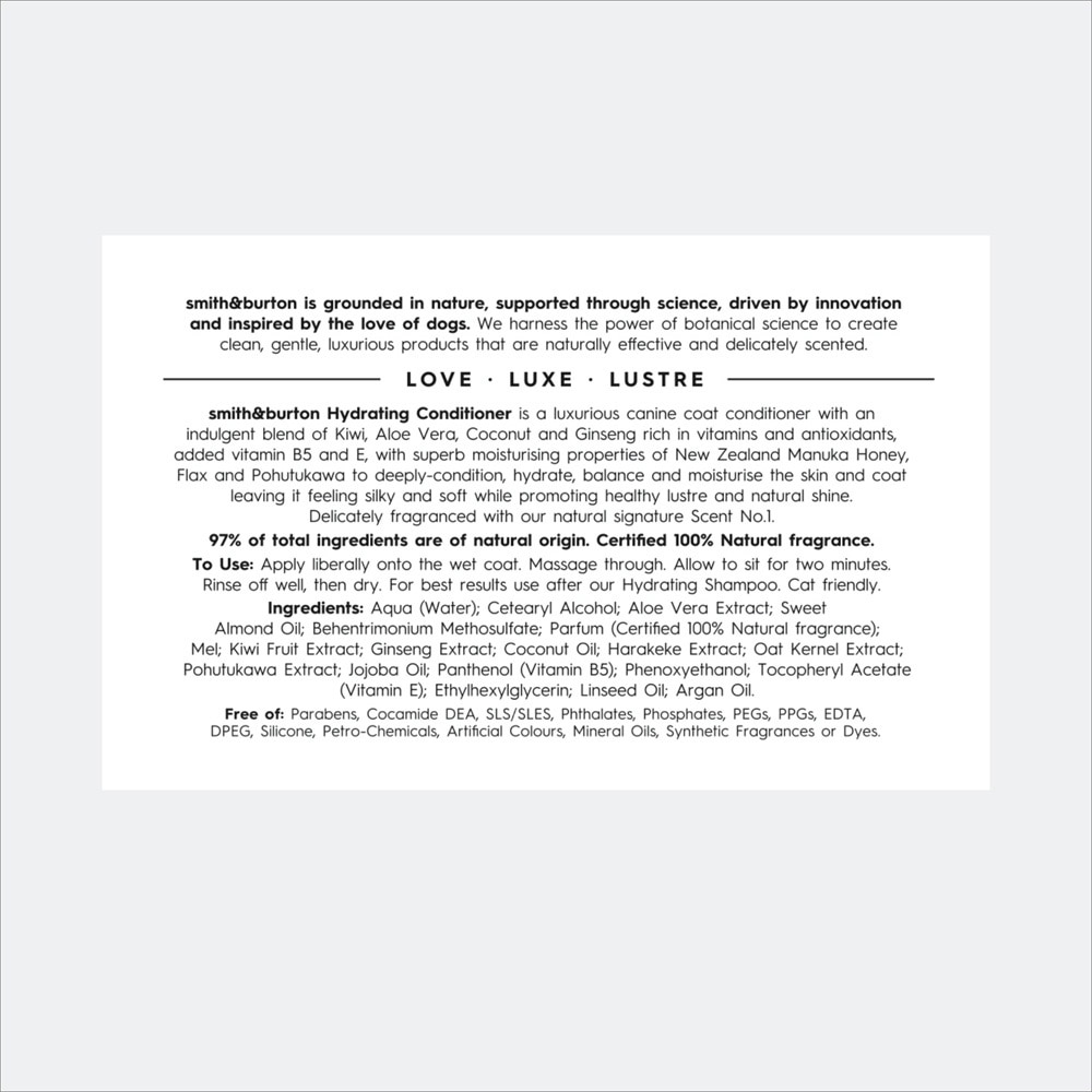 Canine Collection Hydrating Conditioner for Dog 500ml