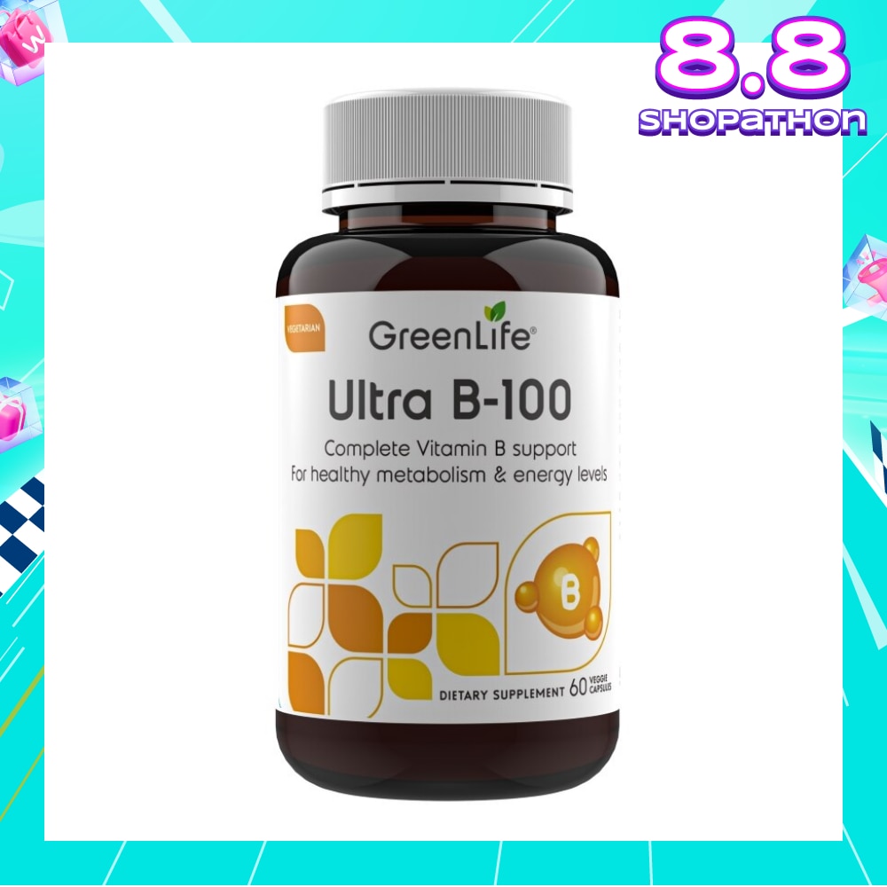 Ultra B-100 (Full Spectrum Of Essential Vitamins B) 60s