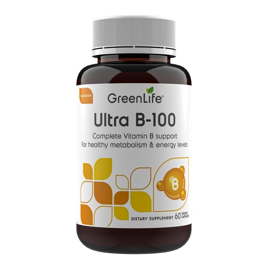 Ultra B-100 (Full Spectrum Of Essential Vitamins B) 60s