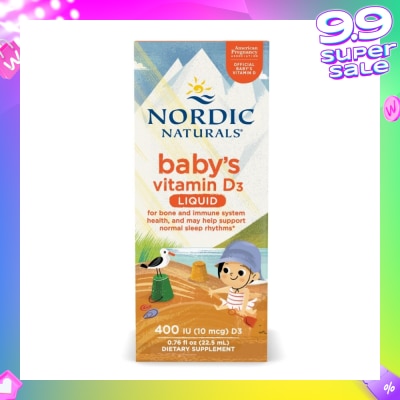 NORDIC NATURALS Baby Vitamin D3 22.5ml