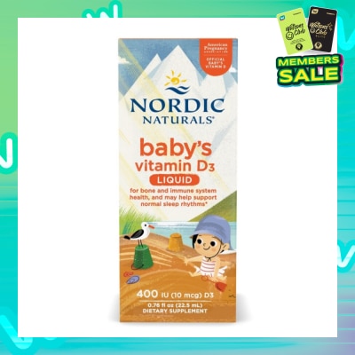 NORDIC NATURALS Baby Vitamin D3 22.5ml