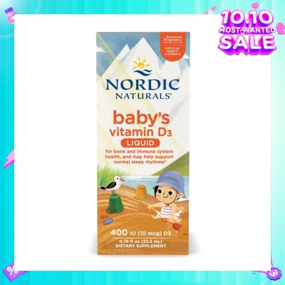 NORDIC NATURALS Baby Vitamin D3 22.5ml